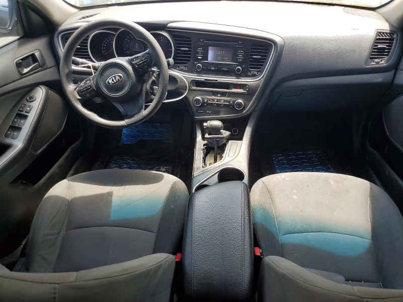 2015 Kia Optima VIN KNAGM4A76F5617675 COPART salvage auction — MECHANICAL, Fl - Cert Of Title-Rebuilt, sold $500 on 2026-07-30 (photo 8)