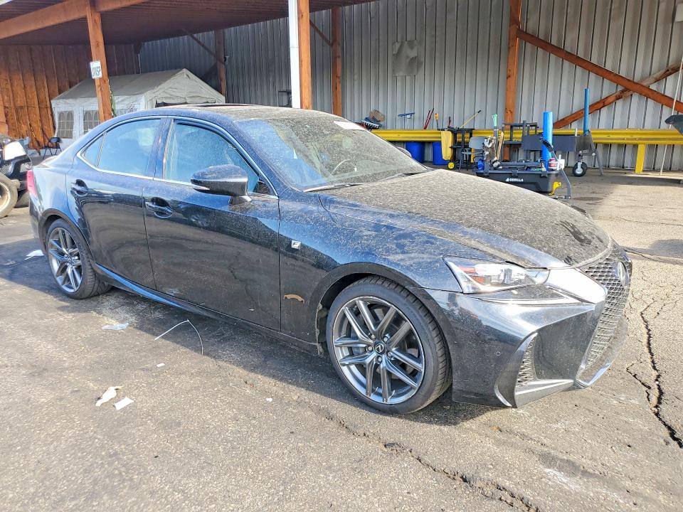 2018 Lexus Is VIN JTHC81D2XJ5029788 COPART salvage auction — MINOR DENT/SCRATCHES, Az - Cert Of Title - Salvage, sold $300 on 2026-07-21 (photo 4)