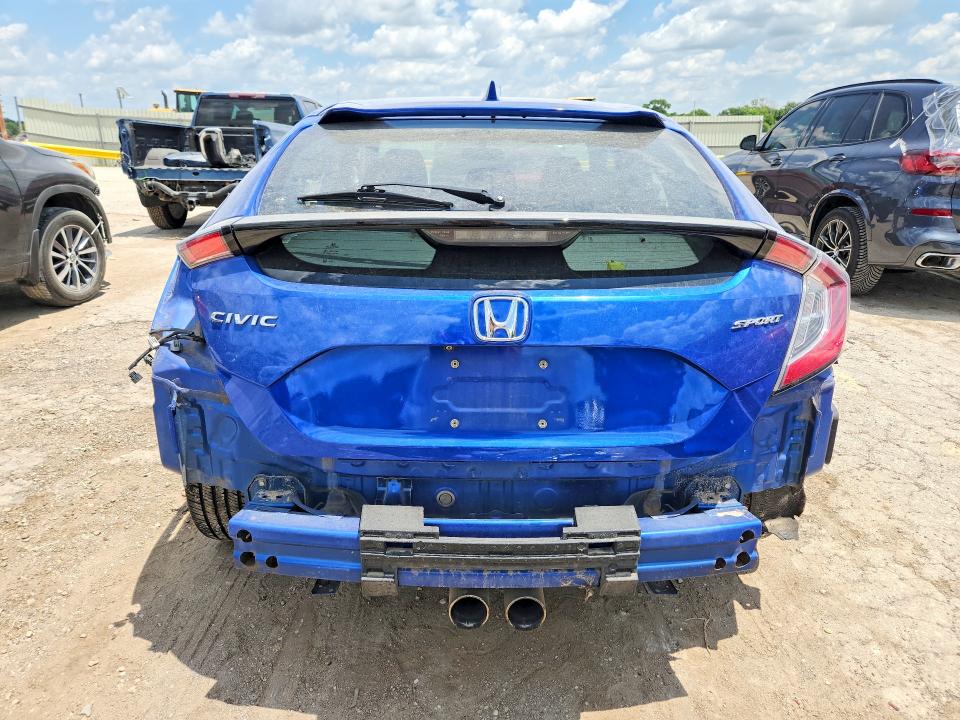 2017 Honda Civic VIN SHHFK7H47HU202754 COPART salvage auction — SIDE, Ks - Cert Of Title-Salvage, sold $250 on 2026-07-29 (photo 6)