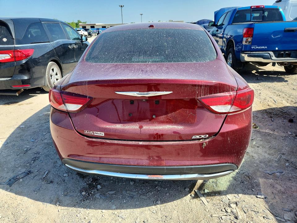 2015 Chrysler 200 VIN 1C3CCCAB3FN651239 COPART salvage auction — SIDE, In - Cert Of Title-Salvage Title, sold $650 on 2026-07-28 (photo 6)