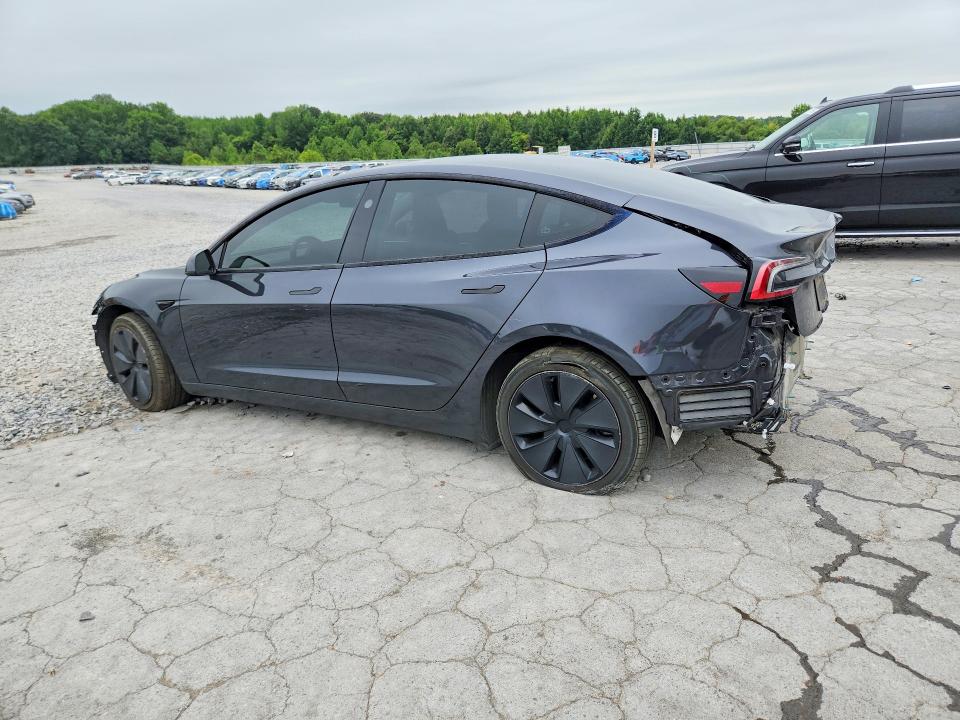 2024 Tesla Model 3 VIN 5YJ3E1EB9RF822177 COPART salvage auction — REAR END, TN - SALVAGE CERTIFICATE, sold $14,800 on 2026-09-01 (photo 2)