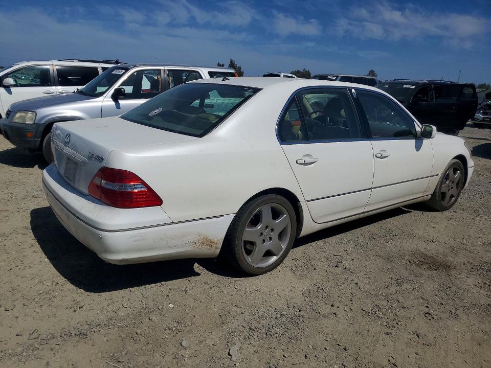 2005 Lexus Ls 430 VIN JTHBN36F155014750 COPART salvage auction — MINOR DENT/SCRATCHES, Ca - Dis/Dlr/Exp Only Clean Title, sold $450 on 2026-07-16 (photo 3)