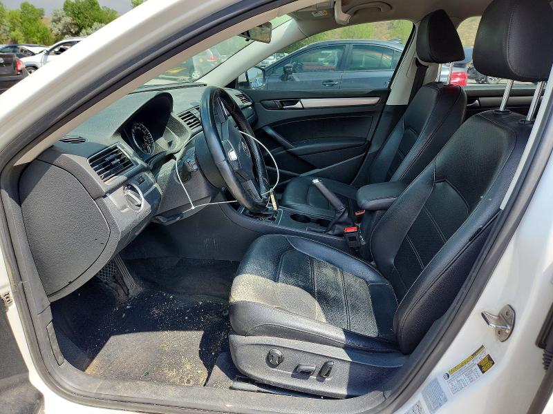 2015 Volkswagen Passat VIN 1VWAS7A34FC112966 COPART salvage auction — FRONT END, CO - PUBLIC - SALVAGE TITLE, sold $250 on 2026-08-03 (photo 7)