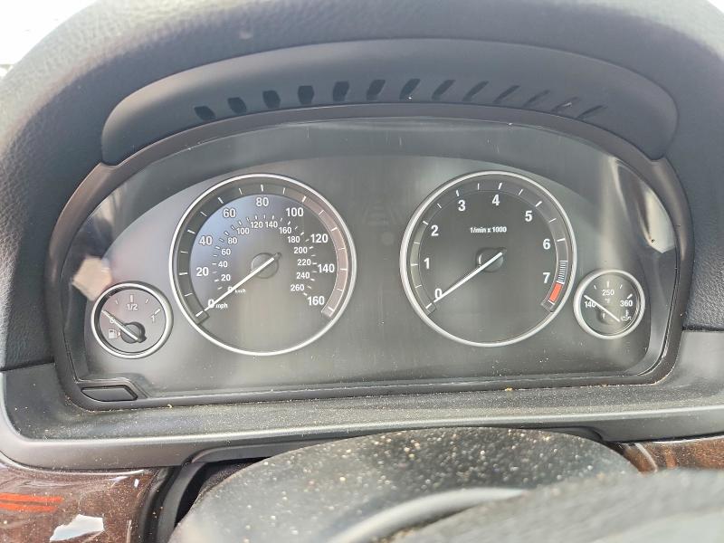 2016 BMW 5er VIN WBA5A5C54GD529099 COPART salvage auction — WATER/FLOOD, LA - CERT OF TITLE-SALVAGE FLOOD, sold $375 on 2026-07-22 (photo 9)