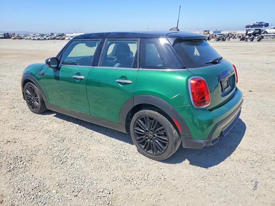2022 Mini Cooper VIN WMW33DK08N2R94303 COPART salvage auction — SIDE, Ca - Salvage Certificate, sold $2,750 on 2026-07-17 (photo 2)