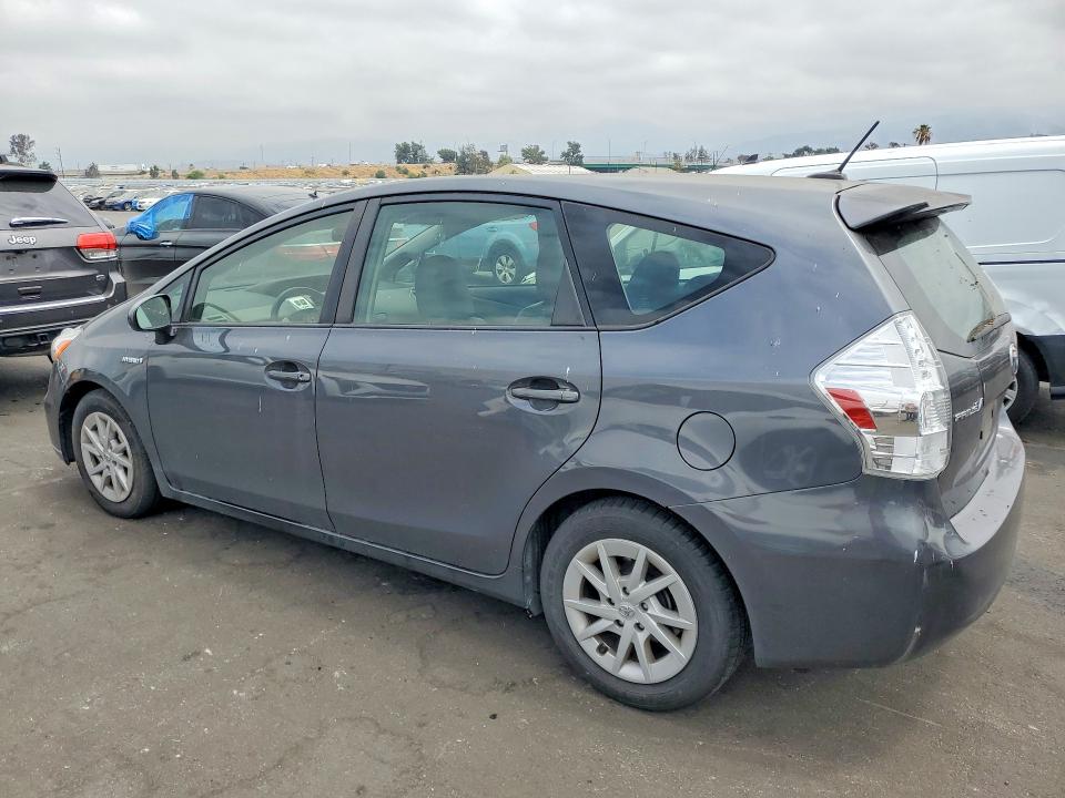 2012 Toyota Prius VIN JTDZN3EU0C3073278 COPART salvage auction — MINOR DENT/SCRATCHES, Ca - Dis/Dlr/Exp Only Clean Title, sold $2,500 on 2026-07-14 (photo 2)