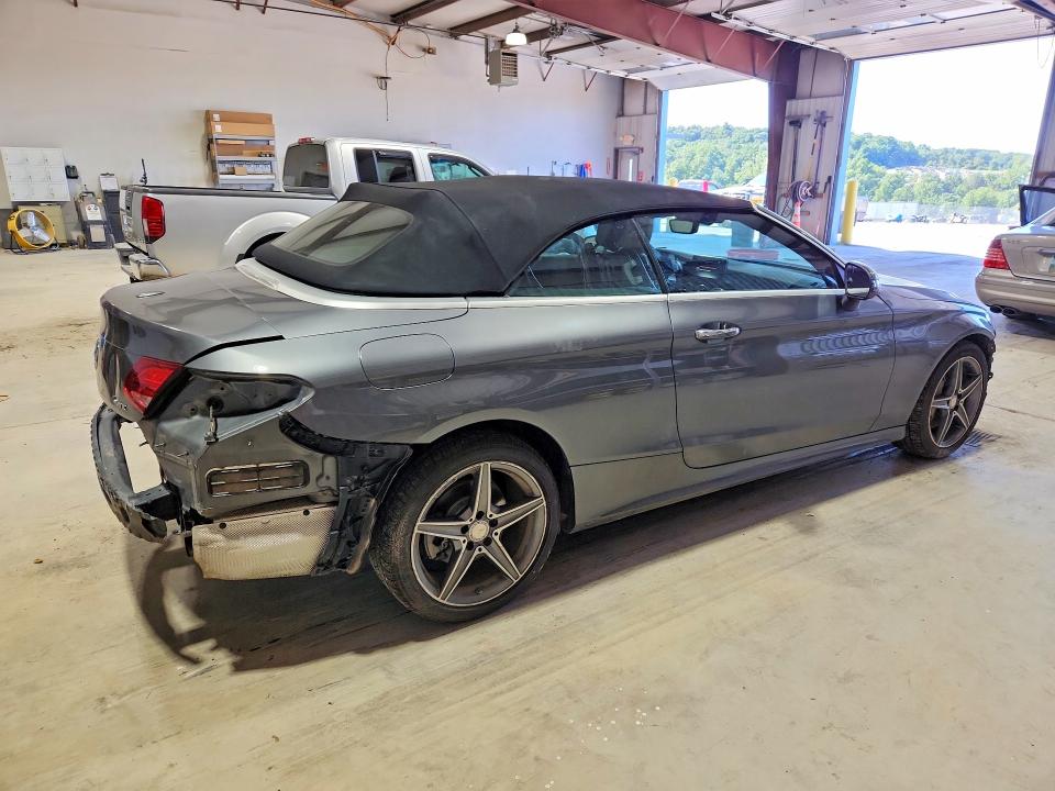 2017 Mercedes-benz C-klasse VIN WDDWK4KB8HF434112 COPART salvage auction — FRONT END, Pa - Certificate Of Salvage, sold $4,750 on 2026-08-07 (photo 3)