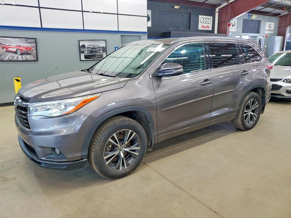 2016 Toyota Highlander VIN 5TDJKRFH8GS277521 COPART salvage auction — SIDE, MA - CERTIFICATE OF TITLE (P), sold $11,600 on 2026-07-27 (photo 1)