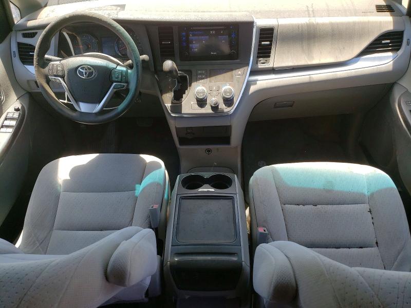 2015 Toyota Sienna VIN 5TDKK3DC1FS649434 COPART salvage auction — FRONT END, HI - DIS/DLR/EXP ONLY CLEAN TITLE, sold $25 on 2026-07-28 (photo 8)