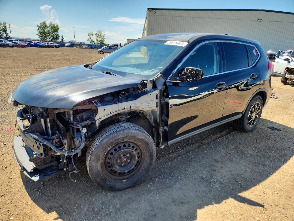 2017 Nissan Rogue VIN KNMAT2MT9HP533172 COPART salvage auction — FRONT END, Ab - Bos - Salvage, sold $1,750 on 2026-07-21 (photo 1)