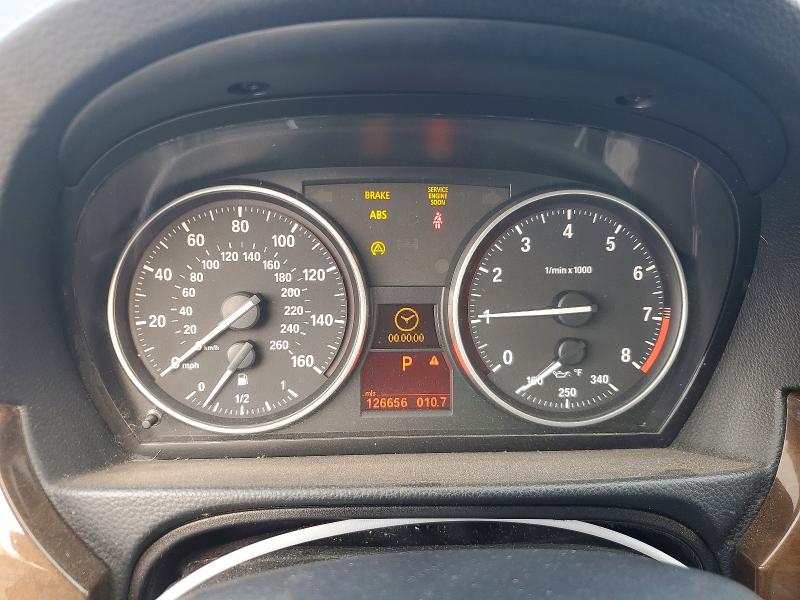 2010 BMW 3 series VIN WBAPL3C59AA408052 COPART salvage auction — MECHANICAL, NY - CERTIFICATE OF TITLE, sold $80 on 2026-07-27 (photo 9)