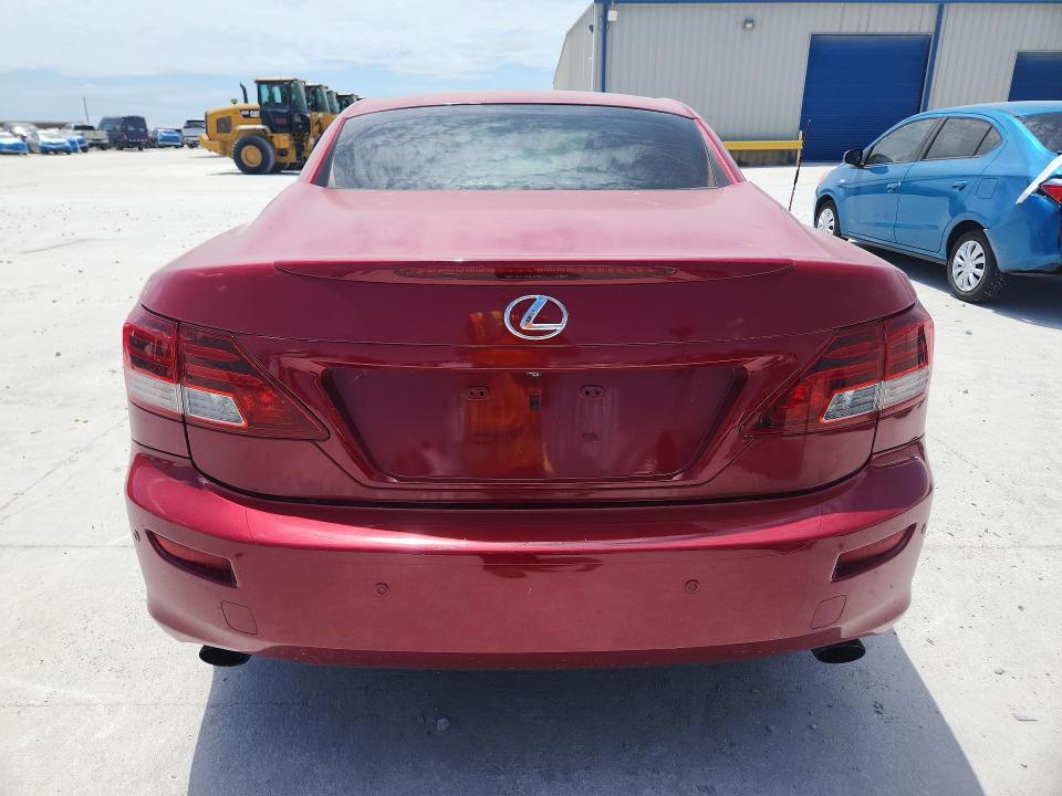 2012 Lexus VIN JTHFF2C21C2522886 COPART salvage auction — MECHANICAL, Tx - Salvage Vehicle Title, sold $625 on 2026-07-28 (photo 6)