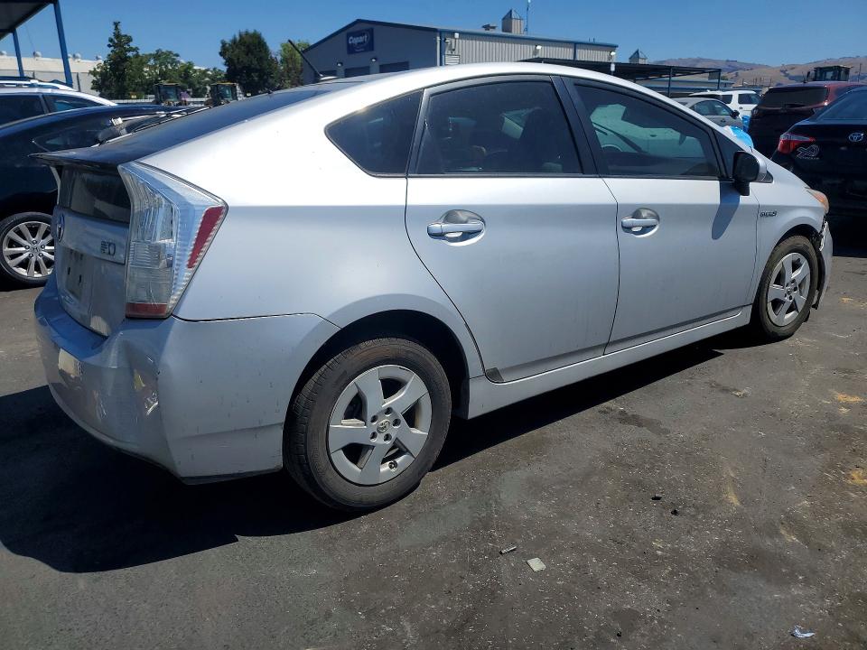 2010 Toyota Prius VIN JTDKN3DU7A0083792 COPART salvage auction — FRONT END, Ca - Salvage Certificate, sold $1,800 on 2026-07-14 (photo 3)