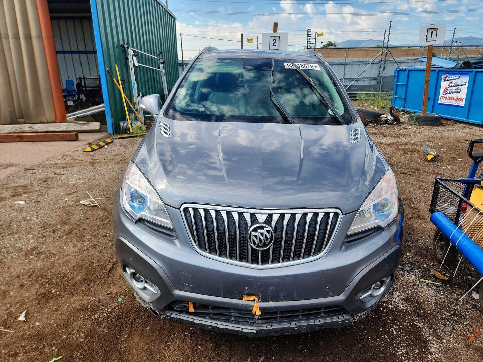 2014 Buick Encore VIN KL4CJHSB0EB734019 COPART salvage auction — HAIL, CO - DIS/DLR/EXP ONLY CLEAN TITLE, sold $1,400 on 2026-08-03 (photo 5)