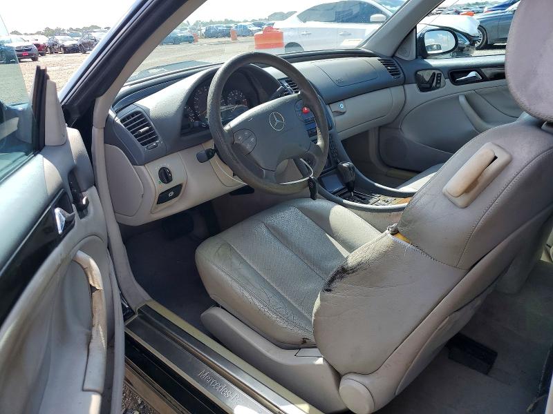 2003 Mercedes-benz Clk-class VIN WDBLK70G03T143688 COPART salvage auction — MINOR DENT/SCRATCHES, TX - CERTIFICATE OF TITLE, sold $400 on 2026-07-13 (photo 8)