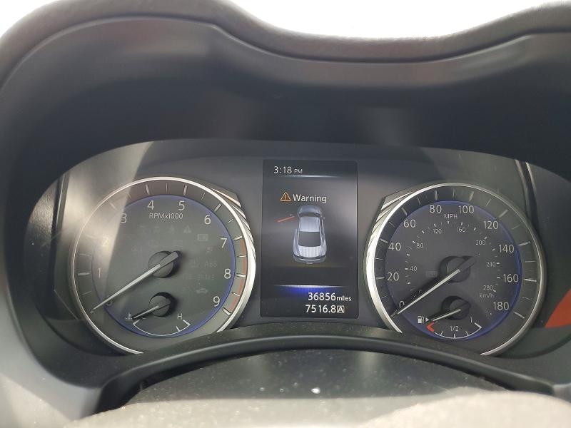 2019 Infiniti Q60 VIN JN1EV7EK5KM231212 COPART salvage auction — VANDALISM, Ca - Salvage Certificate, sold $10,000 on 2026-08-10 (photo 9)