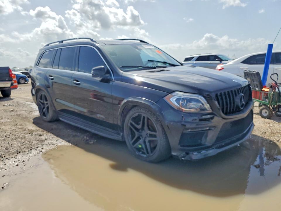 2016 Mercedes-benz Gl-klasse VIN 4JGDF7DE8GA707328 COPART salvage auction — FRONT END, TX - CERTIFICATE OF TITLE, sold $7,700 on 2026-07-28 (photo 4)