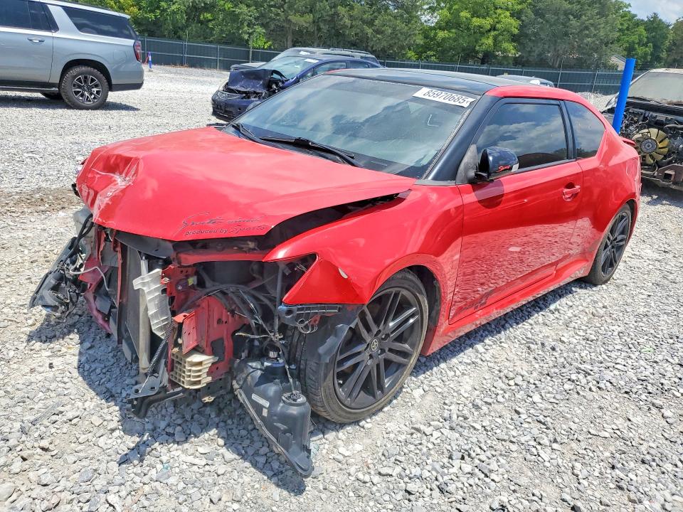 2013 Scion Tc VIN JTKJF5C71D3055479 COPART salvage auction — FRONT END, Tn - Salvage Certificate, sold $575 on 2026-07-16 (photo 1)