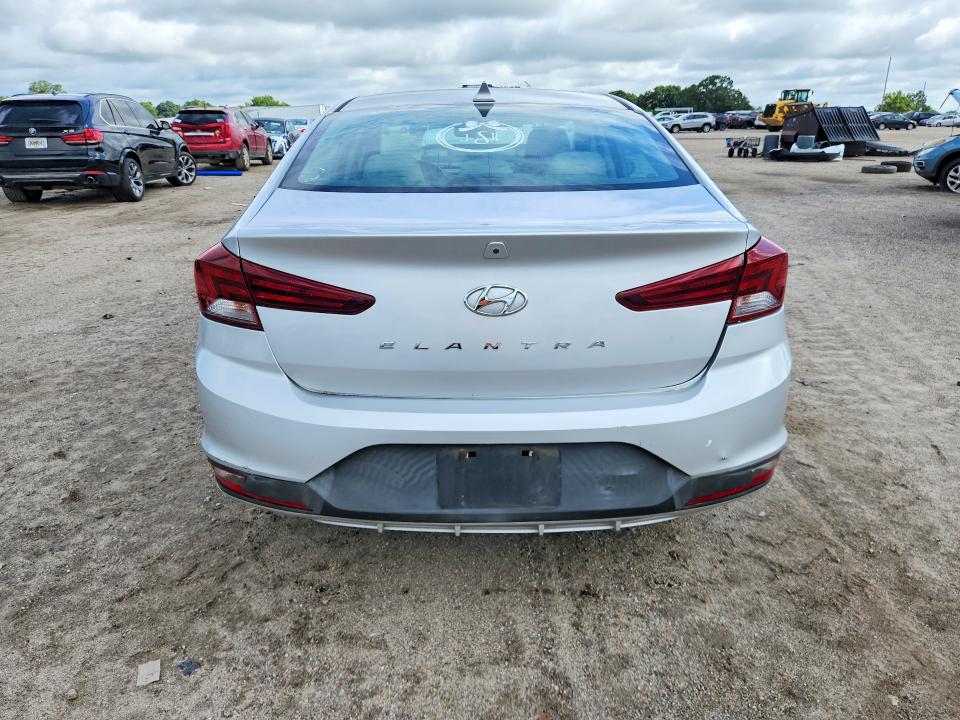 2019 Hyundai Elantra VIN KMHD84LF1KU768689 COPART salvage auction — MECHANICAL, Al - Certificate Of Title, sold $1,550 on 2026-07-23 (photo 6)