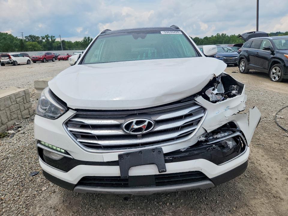 2018 Hyundai Santa fe VIN 5XYZW4LA1JG564284 COPART salvage auction — FRONT END, Ky - Cert Of Title-Salvage, sold $1,200 on 2026-07-30 (photo 5)