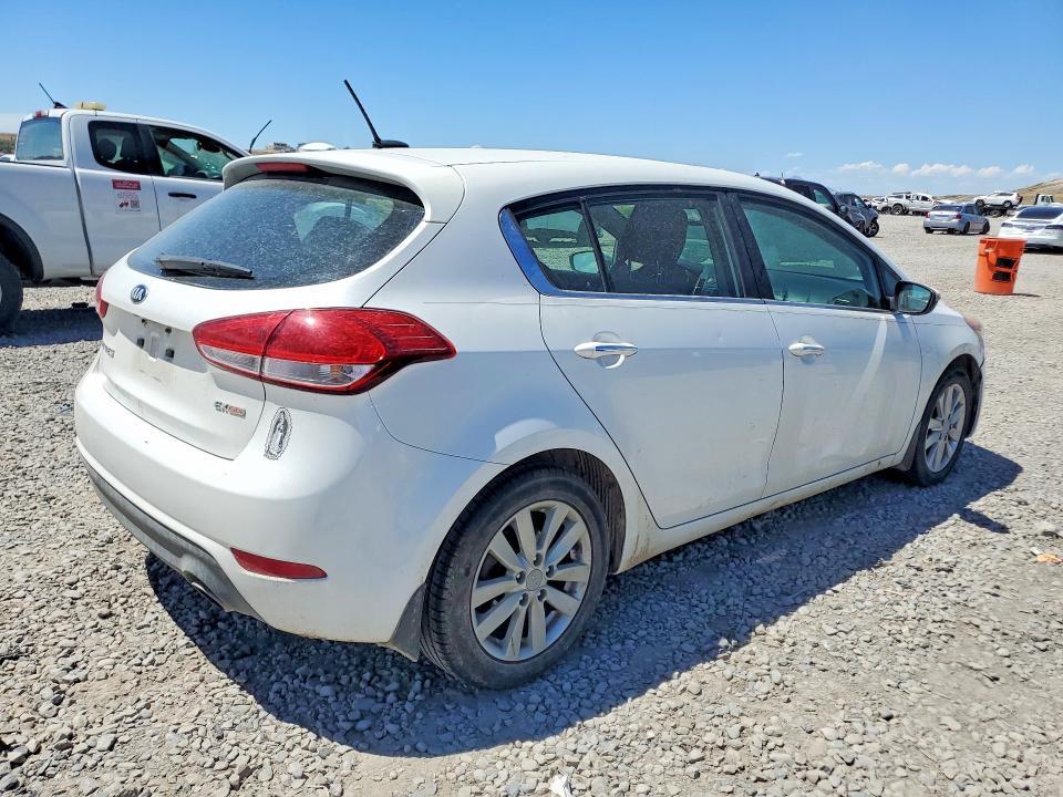 2014 Kia Forte VIN KNAFX5A83E5171761 COPART salvage auction — FRONT END, UT - CERTIFICATE OF TITLE, sold $1,450 on 2026-07-14 (photo 3)