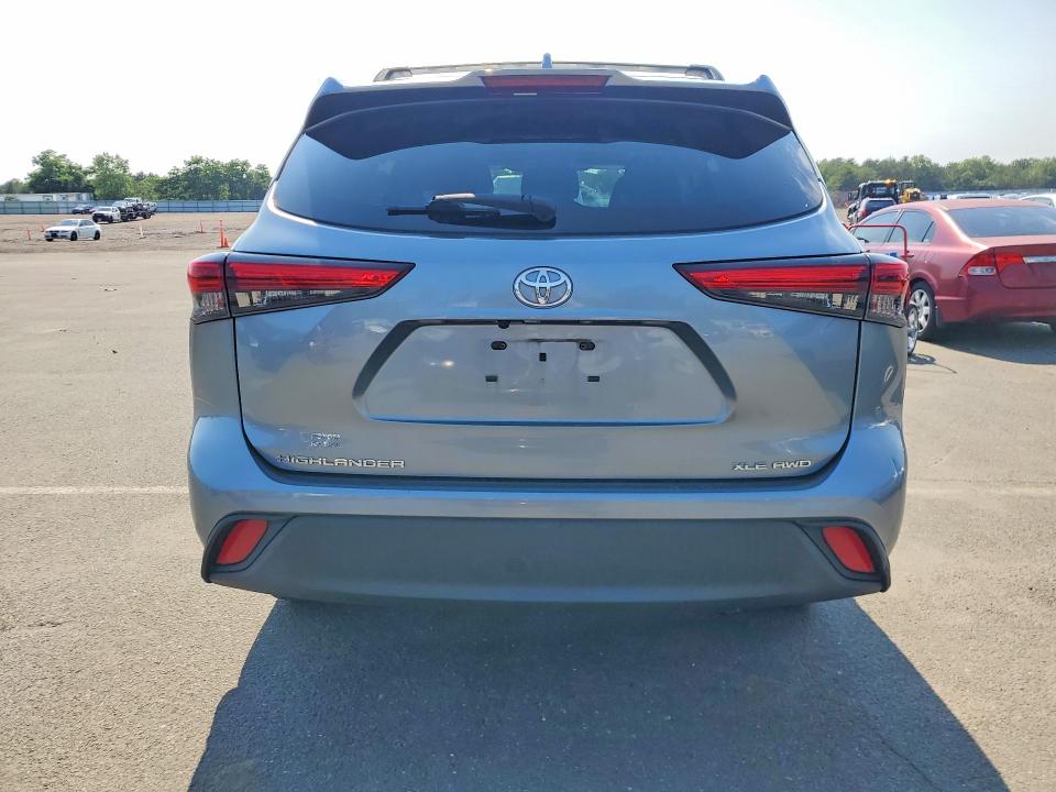 2021 Toyota VIN 5TDGZRBH7MS078242 COPART salvage auction — FRONT END, Pa - Certificate Of Salvage, sold $10,000 on 2026-07-13 (photo 6)