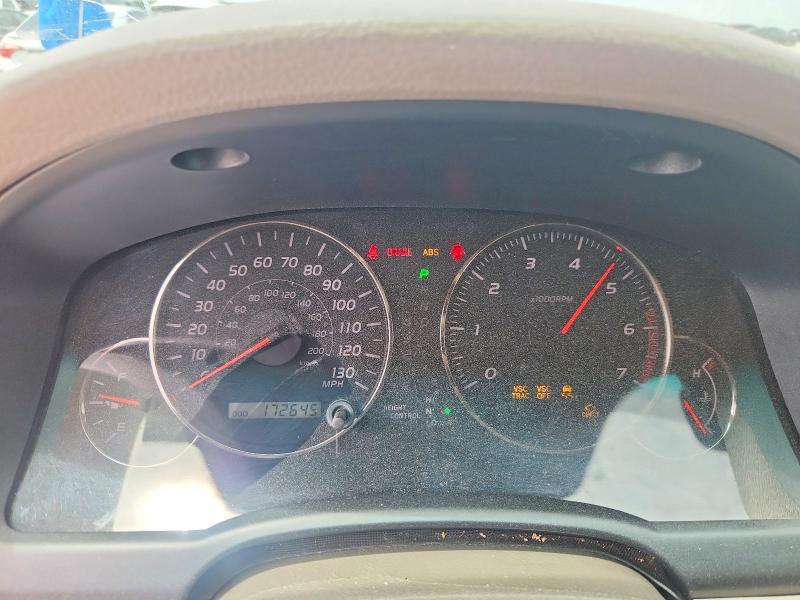 2007 Lexus Gx 470 VIN JTJBT20X870147683 COPART salvage auction — FRONT END, Tx - Salvage Vehicle Title, sold $4,900 on 2026-07-30 (photo 9)