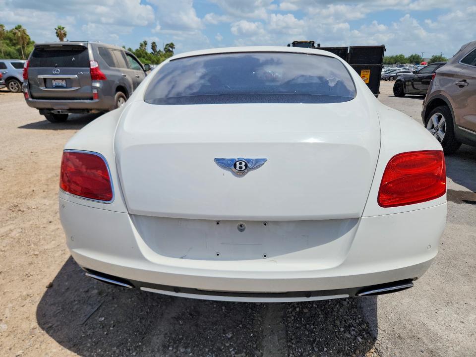 2012 Bentley Continental gt VIN SCBFR7ZAXCC071524 COPART salvage auction — MINOR DENT/SCRATCHES, Ny - Certificate Of Title, sold $26,000 on 2026-07-27 (photo 6)