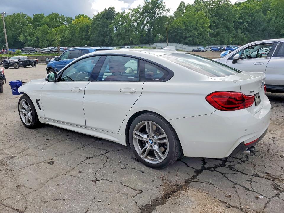 2018 BMW 4er VIN WBA4J3C57JBG96434 COPART salvage auction — FRONT END, Ny - Mv-907A Salvage Certificate, sold $7,300 on 2026-08-20 (photo 2)