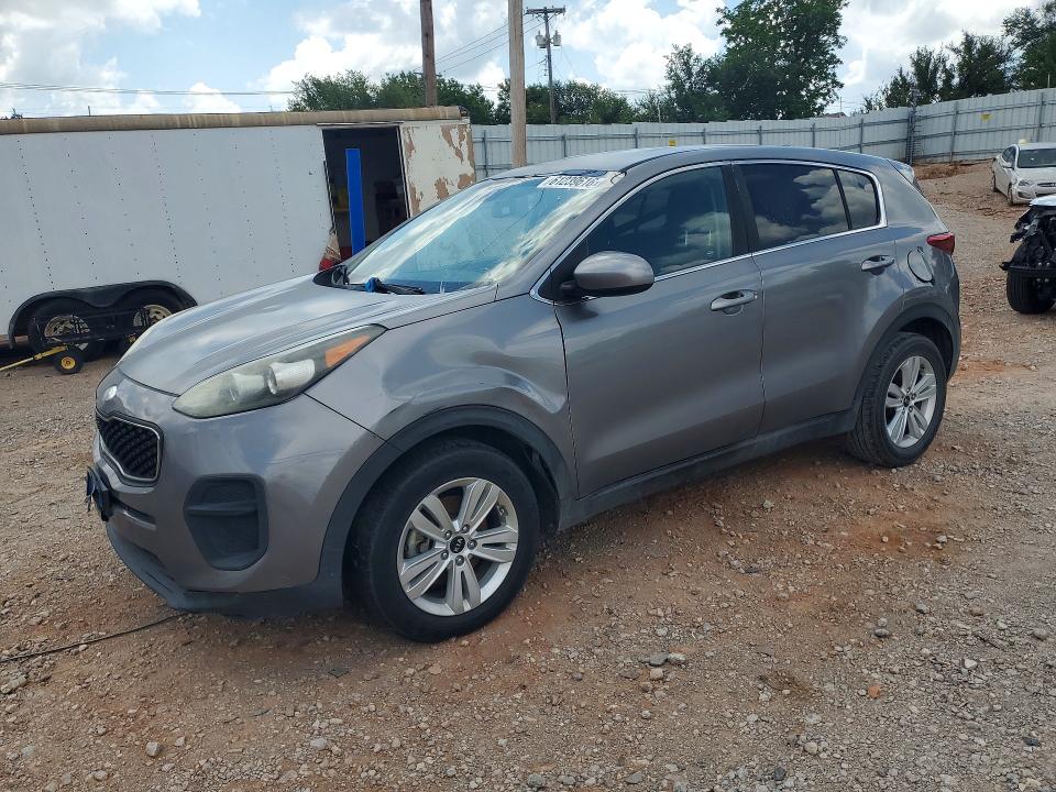 2019 Kia Sportage VIN KNDPM3AC0K7513417 COPART salvage auction — MINOR DENT/SCRATCHES, OK - CERTIFICATE OF TITLE (P), sold $3,450 on 2026-07-28 (photo 1)