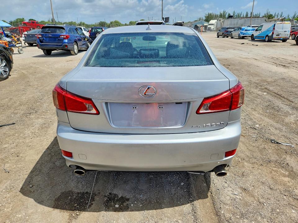 2012 Lexus Is VIN JTHCF5C27C5059428 COPART salvage auction — MINOR DENT/SCRATCHES, Fl - Cert Of Title-Rebuilt, sold $1,100 on 2026-07-28 (photo 6)