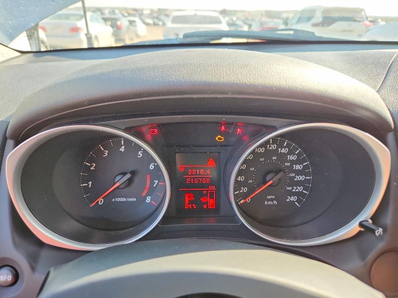 2012 Mitsubishi Rvr VIN JA4AJ3AU4CZ601734 COPART salvage auction — FRONT END, AB - BOS - SALVAGE, sold $125 on 2026-07-23 (photo 9)