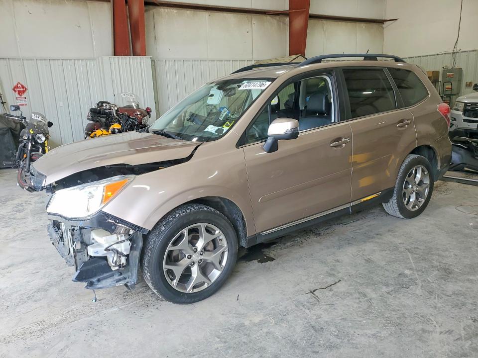 2015 Subaru Forester VIN JF2SJAWC2FH539034 COPART salvage auction — FRONT END, Ny - Mv-907A Salvage Certificate, sold $2,450 on 2026-07-15 (photo 1)