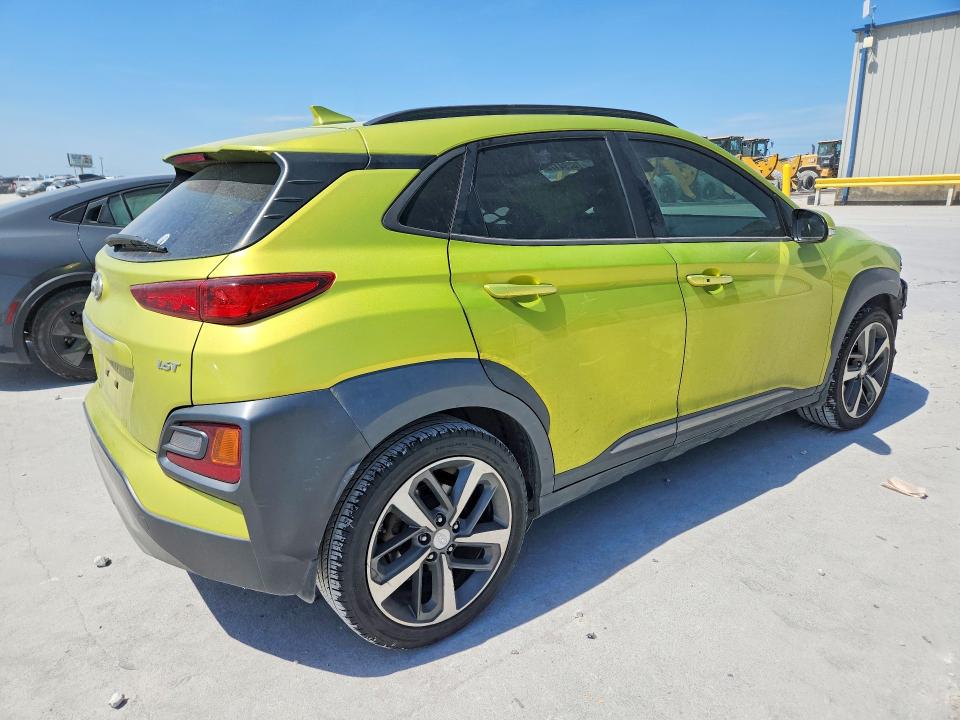 2019 Hyundai Kona VIN KM8K33A55KU389723 COPART salvage auction — FRONT END, Tx - Salvage Vehicle Title, sold $2,450 on 2026-07-21 (photo 3)