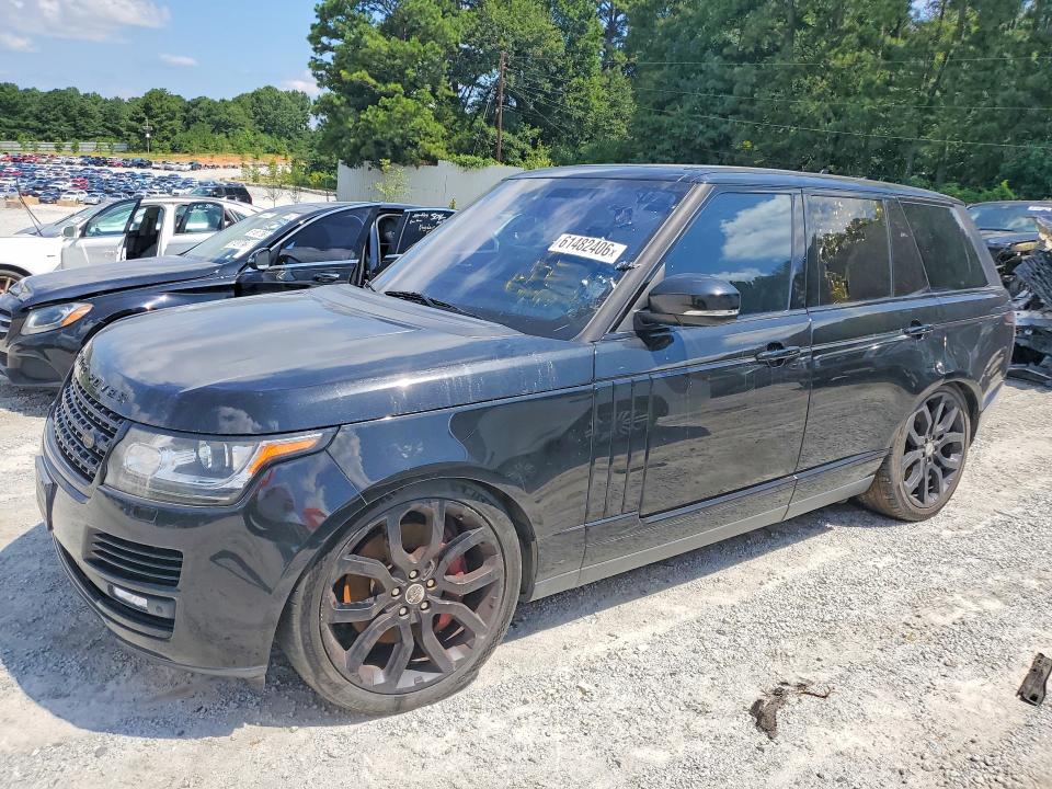 2016 Land rover RANGE ROVER VIN SALGS2PF8GA298714 COPART salvage auction — MECHANICAL, Ga - Certificate Of Title, sold $8,700 on 2026-07-28 (photo 1)