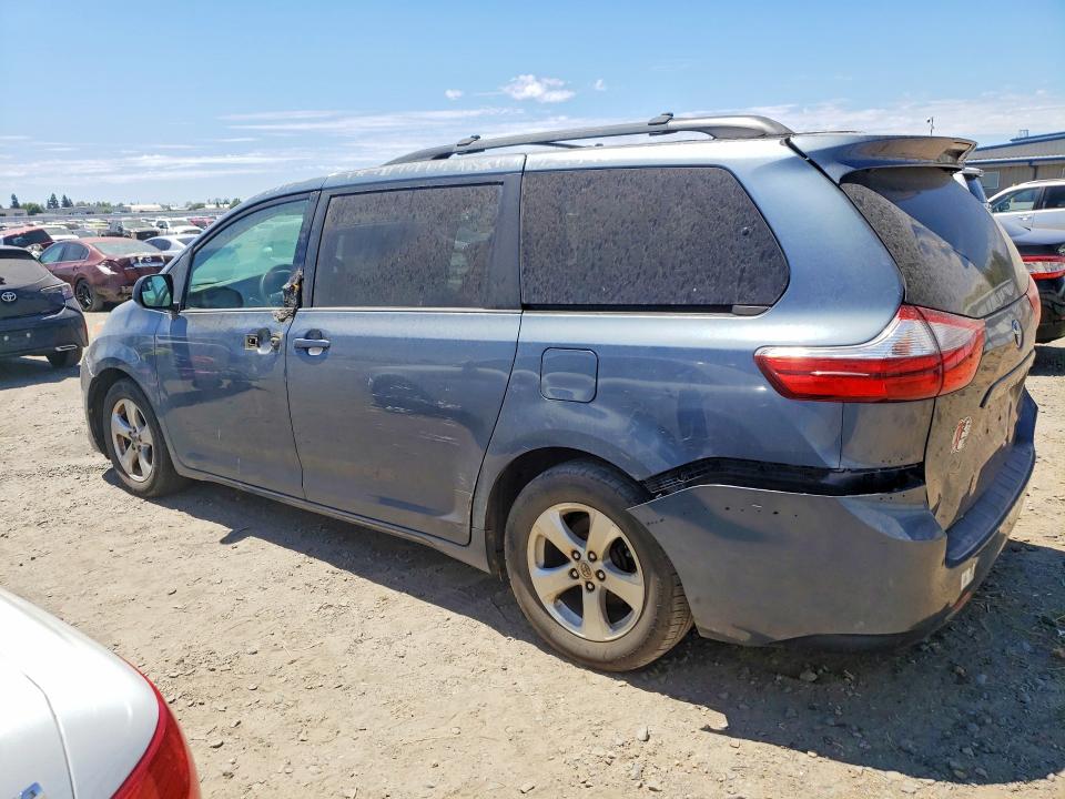 2015 Toyota Sienna VIN 5TDKK3DC1FS649434 COPART salvage auction — FRONT END, HI - DIS/DLR/EXP ONLY CLEAN TITLE, sold $25 on 2026-07-28 (photo 2)