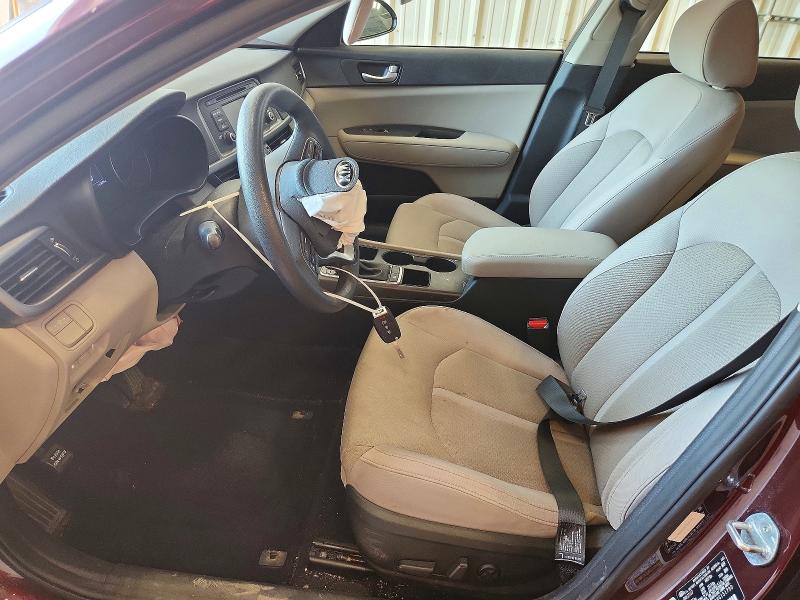 2017 Kia VIN 5XXGT4L30HG151790 COPART salvage auction — FRONT END, Salvage Title, sold $1,050 on 2026-07-27 (photo 7)