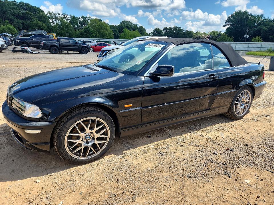 2002 BMW 3 series VIN WBABS33432PG86466 COPART salvage auction — SIDE, Fl - Certificate Of Title (P), sold $2,550 on 2026-08-05 (photo 1)