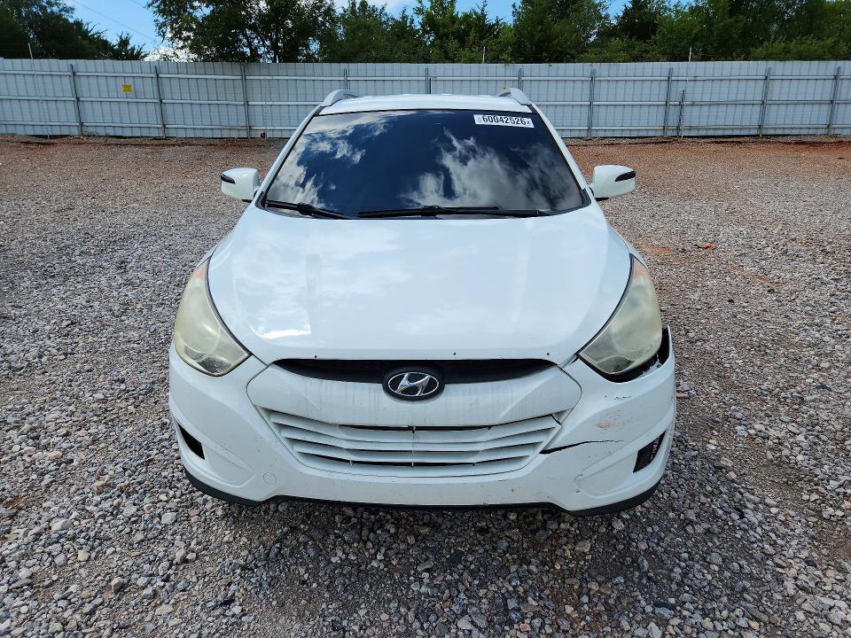 2013 Hyundai Tucson VIN KM8JU3AC7DU560515 COPART salvage auction — FRONT END, Ok - Certificate Of Title, sold $1,750 on 2026-07-09 (photo 5)