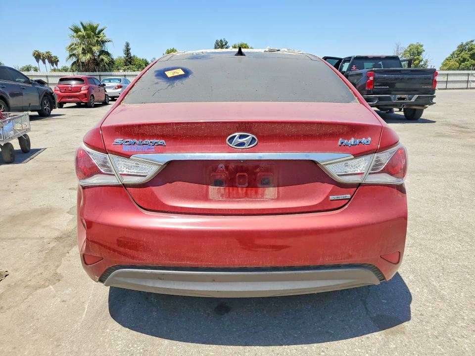 2014 Hyundai Sonata VIN KMHEC4A41EA111806 COPART salvage auction — FRONT END, Ca - Dis/Dlr/Exp Only Clean Title, sold $225 on 2026-07-31 (photo 6)