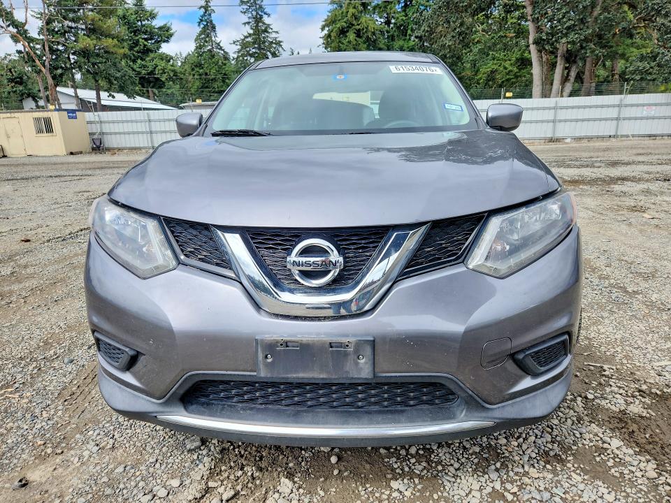 2016 Nissan Rogue VIN KNMAT2MT0GP674601 COPART salvage auction — REAR END, Wa - Bill Of Sale, sold $800 on 2026-07-28 (photo 5)