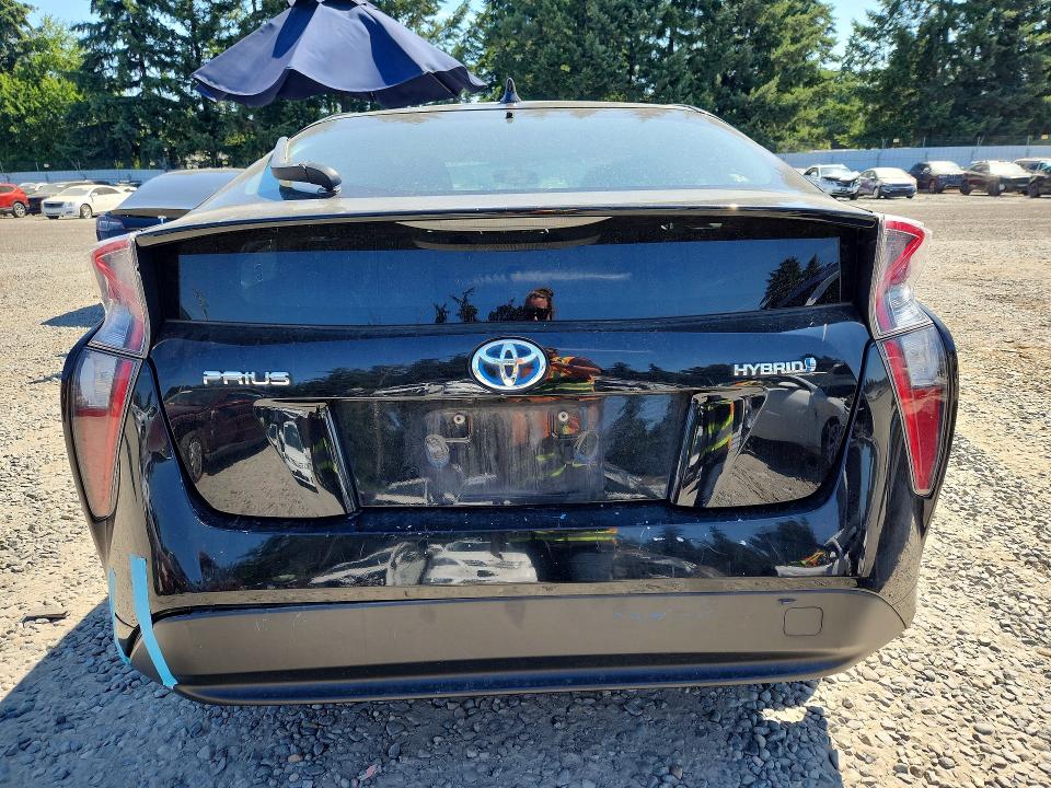 2016 Toyota Prius VIN JTDKBRFU2G3014041 COPART salvage auction — REAR END, Wa - Bill Of Sale, sold $2,400 on 2026-07-21 (photo 6)