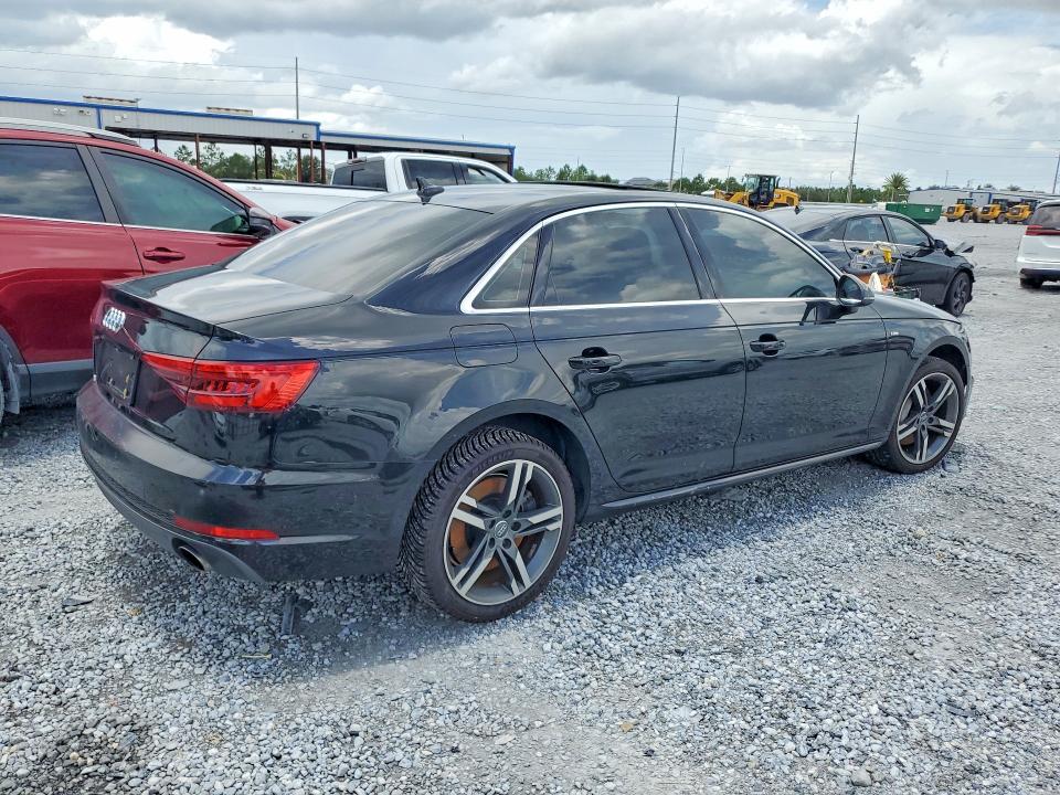 2017 Audi A4 VIN WAUENAF49HN027054 COPART salvage auction — NORMAL WEAR, Fl - Cert Of Title Slvg Rebuildable, sold $5,100 on 2026-07-31 (photo 3)