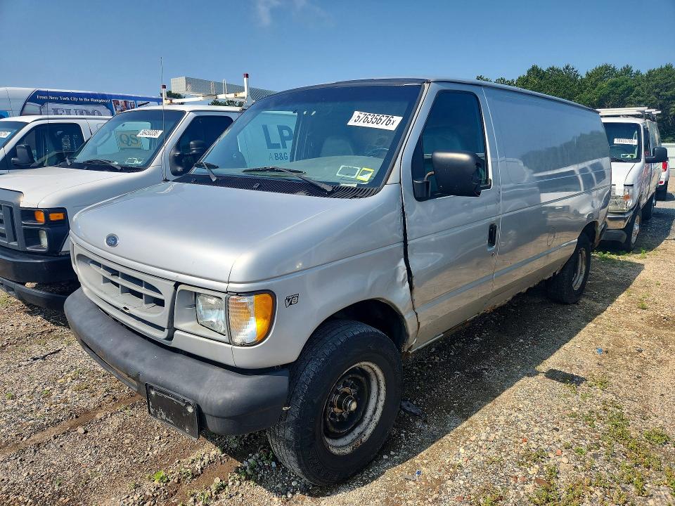 2000 Ford E 250 VIN 1FTNE24L7YHA50561 — COPART salvage auction photo