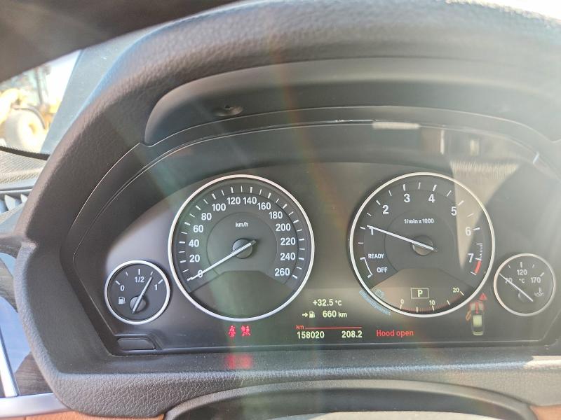 2016 BMW 3er VIN WBA8E3G51GNU01865 COPART salvage auction — FRONT END, On - Permit Salvage, sold $1,150 on 2026-08-06 (photo 9)