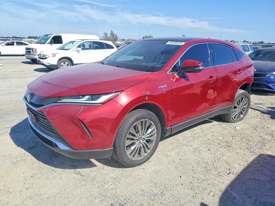 2021 Toyota Venza VIN JTEAAAAH4MJ067059 COPART salvage auction — REAR END, CA - SALVAGE CERTIFICATE, sold $30 on 2026-07-21 (photo 1)