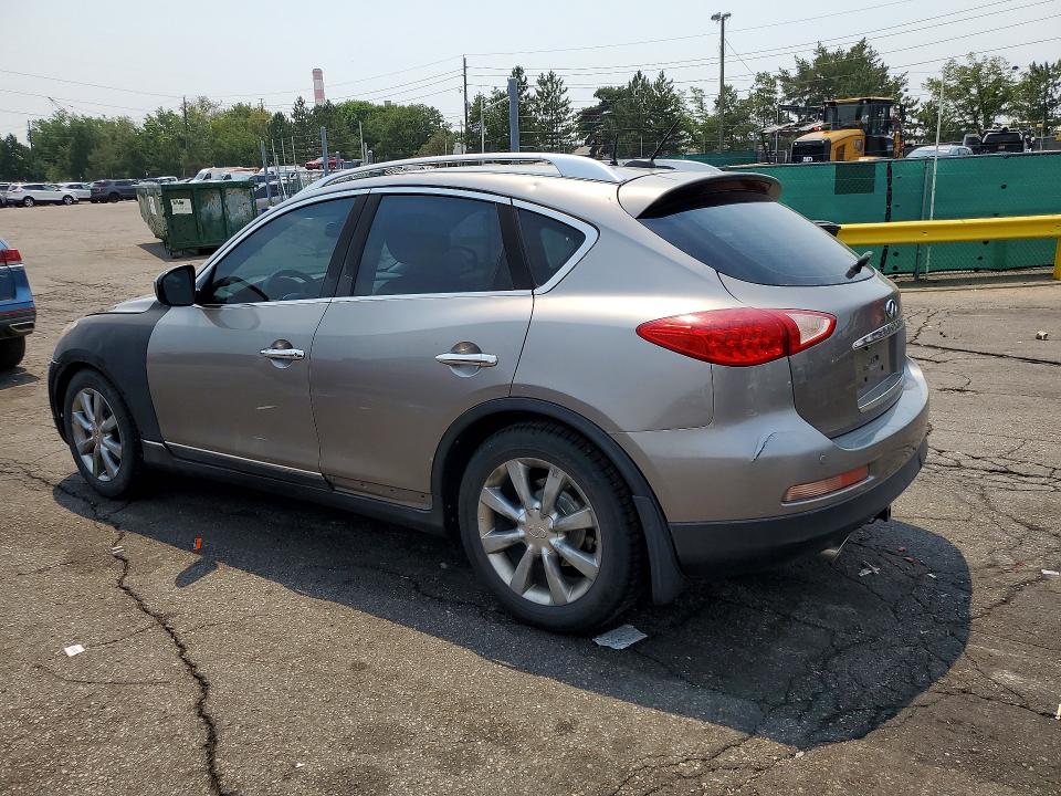 2010 Infiniti Ex35 VIN JN1AJ0HR8AM755284 COPART salvage auction — FRONT END, Co - Dis/Dlr/Exp Only Clean Title, sold $425 on 2026-07-28 (photo 2)
