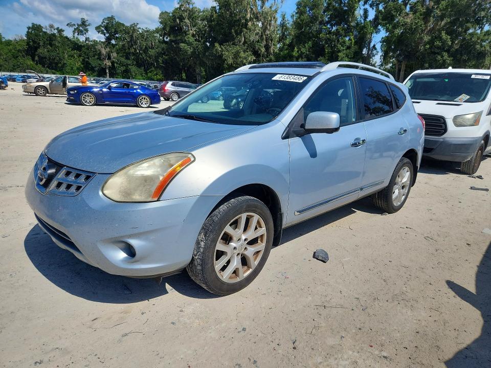 2013 Nissan Rogue sport VIN JN8AS5MT4DW028892 COPART salvage auction — MINOR DENT/SCRATCHES, Fl - Certificate Of Title, sold $350 on 2026-07-28 (photo 1)