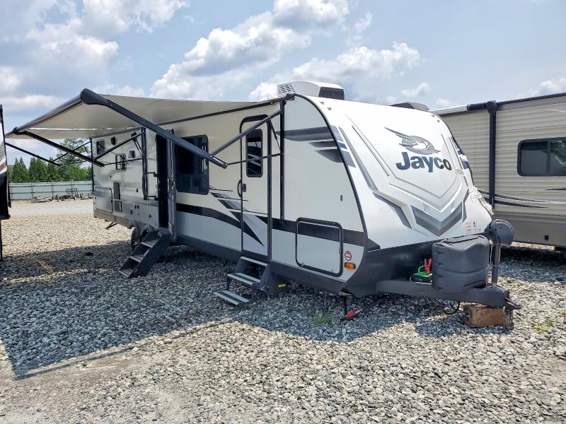2023 Jayco Jay feather VIN 1UJBB0BT7P1JJ0137 COPART salvage auction — FRONT END, SC - CERT OF TITLE-SALVAGE, sold $7,000 on 2026-09-24 (photo 1)