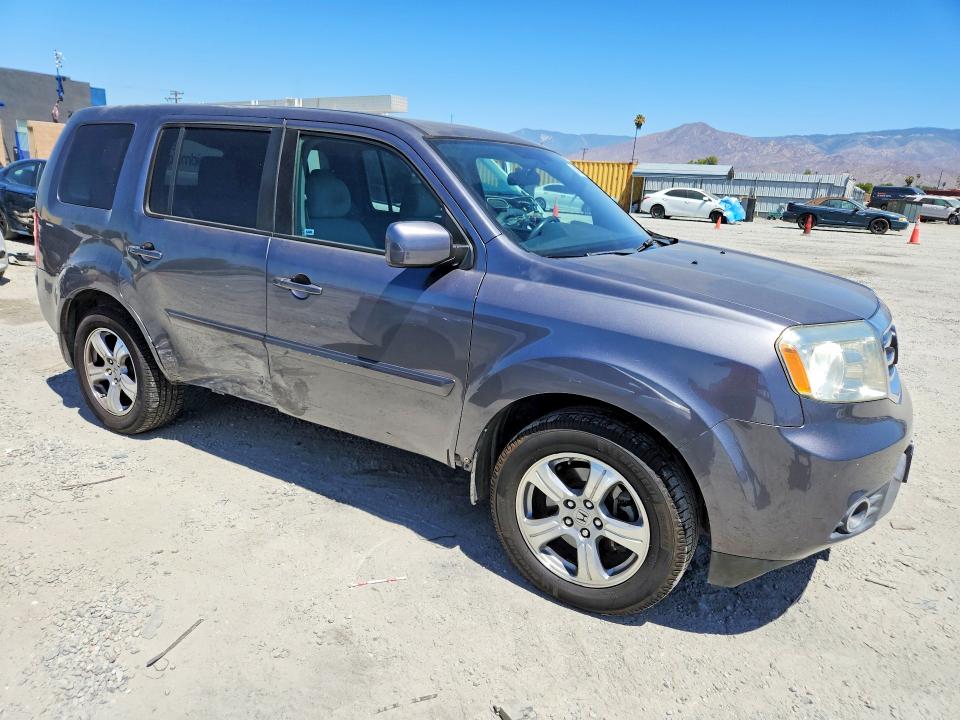 2015 Honda Pilot VIN 5FNYF3H42FB023526 COPART salvage auction — SIDE, Ca - Salvage Certificate, sold $1,100 on 2026-07-29 (photo 4)
